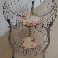 استندنگهدارنده قابلمه.وظرف پیازجنس خوب.معاوضه دارم|آب‌چکان و نظم‌دهنده ظروف|فاضل آباد, |دیوار