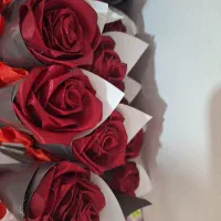 گل رز روبانی|گل مصنوعی|مشهد, خواجه ربیع|دیوار