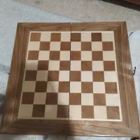 تخته نرد خوش دست چوب گردو نو