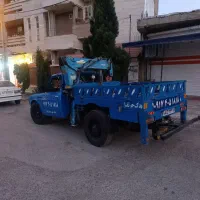 فروش جرثقیل نیسانی دکل دار همر با چرخ گیر|خودرو سواری و وانت|شیراز, تندگویان|دیوار