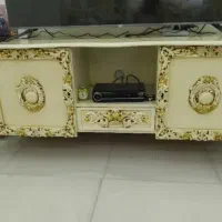 میز تیوی عرض 180 جنس چوب راش درجه یک