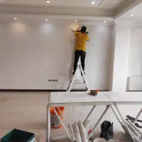فروش اجرا کاغذ دیواری برچسب کابینت ماربل شیت،قرنیز|خدمات پیشه و مهارت|رباط‌کریم, رباط‌کریم|دیوار
