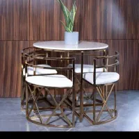 میز و صندلی ناهار خوری غذا خوری ۴نفره ۶نفره میزگرد