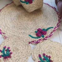 زنبیل حصیری