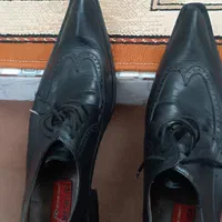 کفش چرم اصل خارجی|کیف، کفش، کمربند|کبودرآهنگ, |دیوار