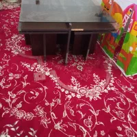 کلیه لوازم چوبی یکجا مبل میز عسلی اینه کنسول|مبلمان خانگی و میز عسلی|سرخنکلاته, |دیوار