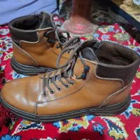 کفش نیم بوت چرم سایز 42|کیف، کفش، کمربند|بجنورد, |دیوار