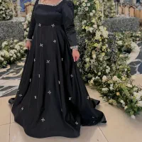 فروش لباس مجلسی کار دست سنگ دوزی  بسیار شیک