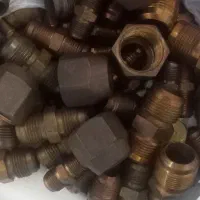 مهره و مغزی برنجی کولر