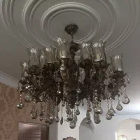 لوستر آنتیک طرح برنز