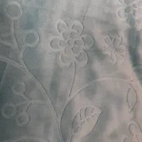 ۲ عدد پتو یک نفره گل برجسته دو رو