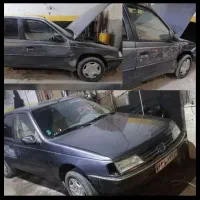 بازسازی صفر تاصد و صافکاری رنگامیزی احسان