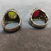 دو عدد انگشتر مردانه|جواهرات|ساری, |دیوار