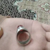 انگشتر عقیق کهنه طوقدار|جواهرات|نهاوند, |دیوار