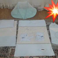 پشه بند، لحاف، دوشک، بالشت ،قنداق