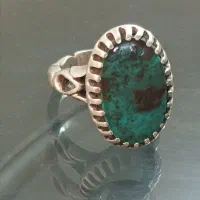 انگشتر مردانه نقره