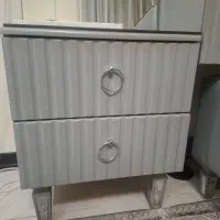 میز آرایش 5کشو همراه پاتختی|تخت و سرویس خواب|گرمدره, |دیوار