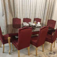 مبلمان و ناهارخوری ۸نفره|مبلمان خانگی و میز عسلی|اصفهان, غدیر|دیوار