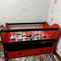 تخت خواب کودک همراه با تشک