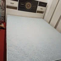 تخت خواب دونفره در حد|تخت و سرویس خواب|الوند, |دیوار