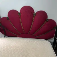 تختواب دو نفره شیک با دراور و اینه|تخت و سرویس خواب|چالوس, |دیوار