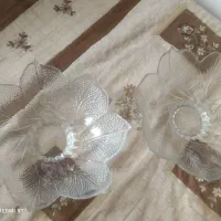 ۲کریستال خارجی میوه خوری میفروشمش|ظروف سرو و پذیرایی|تبریز, |دیوار