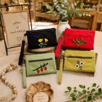 کیف پول های دست دوز زنانه