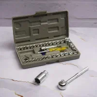 آچار بکس 40 عددی / ابزار کاربردی / پرداخت درمحل|ابزارآلات|شیراز, سرو|دیوار