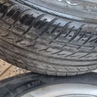 یک دست رینگ پنج پر با لاستیک سایز 15/205|قطعات یدکی و لوازم جانبی|خوی, |دیوار