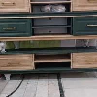 میز تلویزیون MDF وکیوم شیک 170 سانتی|میز تلویزیون|نقده, |دیوار