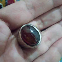 انگشتر با نگین عقیق