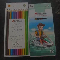 مداد رنگی ۱۲ تایی|لوازم التحریر|گنبد کاووس, |دیوار