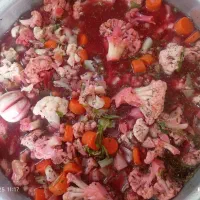 ترشی مخلوط خانگی بهداشتی