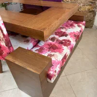 مبلمان ۷ نفره و غذاخوری ۶ نفره و میز تلویزیون|مبلمان خانگی و میز عسلی|تهران, حصارک|دیوار