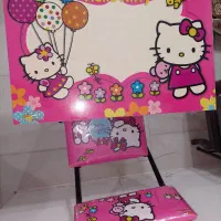 میز تحریر دخترانه  کیتی|میز تحریر و کامپیوتر|نور, |دیوار