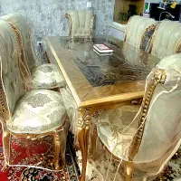 میز ناهارخوری سلطنتی ۶ نفره