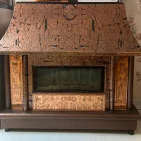 بخاری شومینه سالم بدون تعمیری