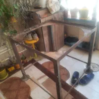 چهار پایه ی کولر ابی اهنی محکم