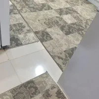 گبه آشپزخانه و راهرو طوسی