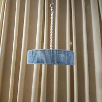 لوستر مکرومه / لوستر رافیا|چراغ خواب و آباژور|مشهد, توس (بلوار توس)|دیوار