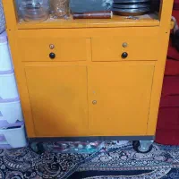 فروش دگه چوبی تمیز|بوفه، ویترین، کنسول|کنارک, |دیوار