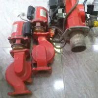 مشعل گازی اخگرودوعدد پمپ خطی دواینچLG