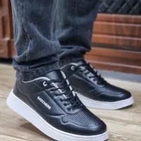 بوت،نیم بوت کتونی چرم صنعتی دوردست دوز