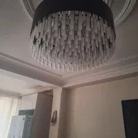 لوستر کاینی قطر ۷۰ دور فلز وکریستالی