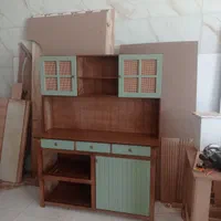 فروش کافی بار حصیری ام دی اف|بوفه، ویترین، کنسول|نسیمشهر, |دیوار