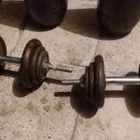 یک جفت میل باستانی... ودوعدد وزنه