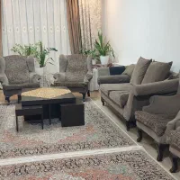 مبل ۹ نفره همراه با جلو مبلی