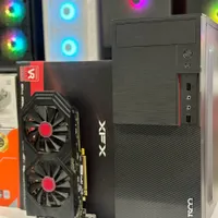 کیس گیمینگ i5 گرافیک RX580 8GB قاب کیس آکبند