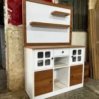 کافی بار یا مینی بار و ویترین MDF مینیمال|بوفه، ویترین، کنسول|تهران, یافتآباد|دیوار