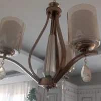 لوستر سه شاخه|لوستر و چراغ آویز|مشهد, شفا|دیوار